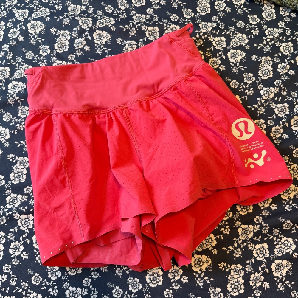 Lululemon Nulux Road to Trail High Rise Running Short